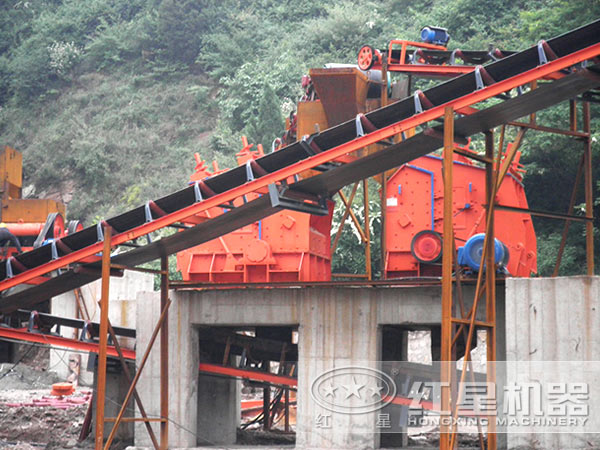 玄武巖破碎生產線 玄武巖破碎生產線