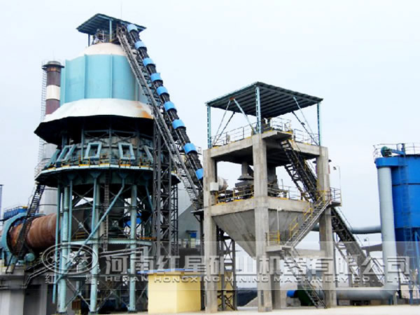 水泥生產線作業現場 水泥生產線作業現場