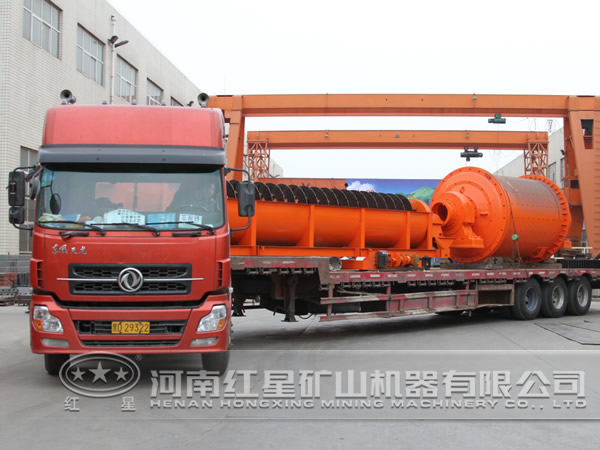 礦用分級機發貨現場 礦用分級機發貨現場