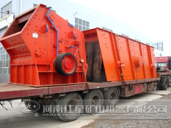 反擊式破碎機發貨現場 反擊式破碎機發貨現場