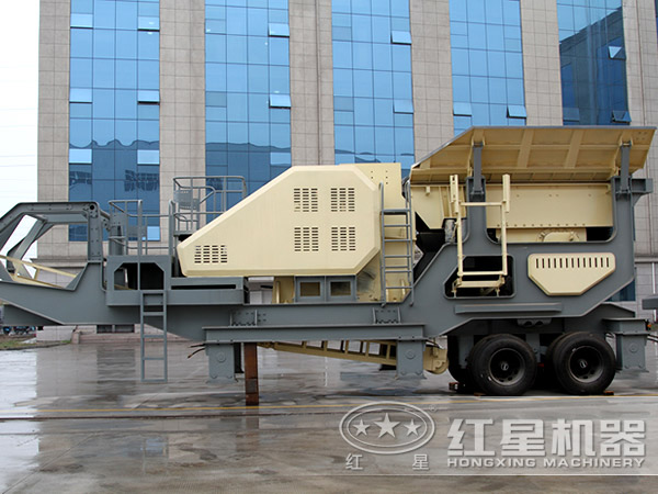 日產2000噸移動石子粉碎設備 日產2000噸移動石子粉碎設備