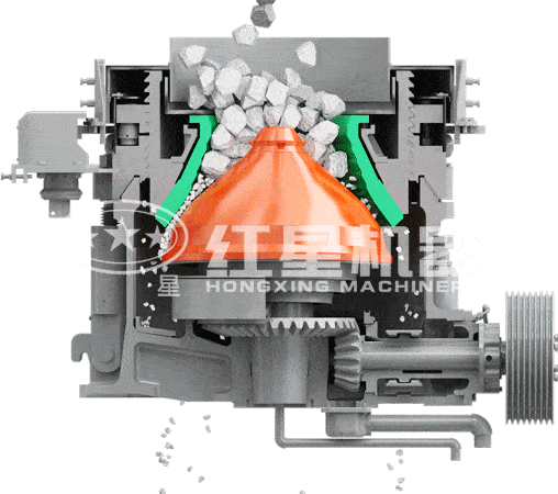 圓錐破碎機原理圖 圓錐破碎機原理圖