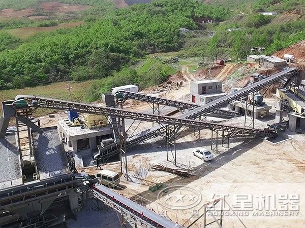 山東某地100t/h鵝卵石制砂生產(chǎn)線 山東某地100t/h鵝卵石制砂生產(chǎn)線