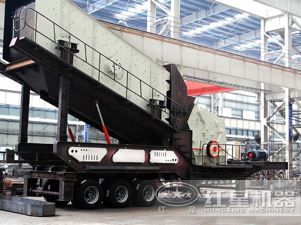 建筑垃圾移動破碎站 建筑垃圾移動破碎站