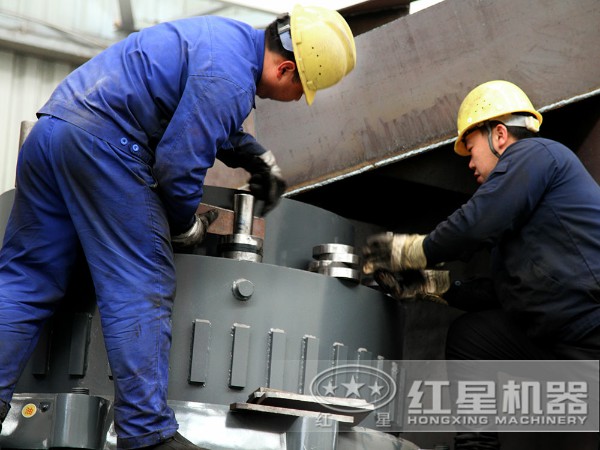 圓錐破碎機生產現場 圓錐破碎機生產現場