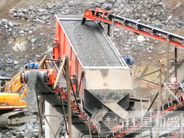 貴州破碎生產線作業現場 貴州破碎生產線作業現場