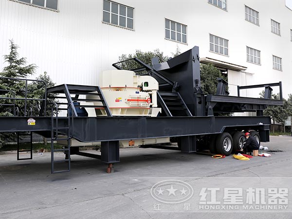 車載移動(dòng)一體式制砂機(jī) 車載移動(dòng)一體式制砂機(jī)