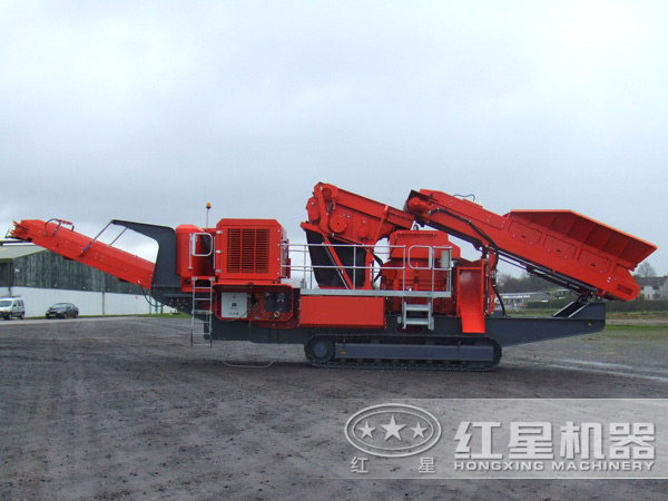 履帶式移動破碎站 履帶式移動破碎站