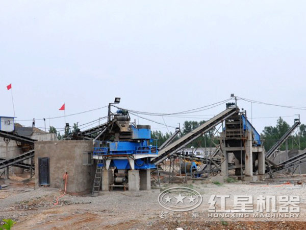 河北建筑垃圾制砂生產現場 河北建筑垃圾制砂生產現場
