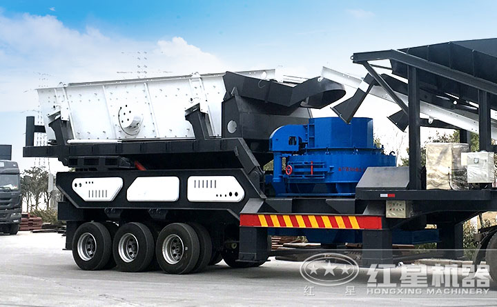 車載移動制砂機 車載移動制砂機