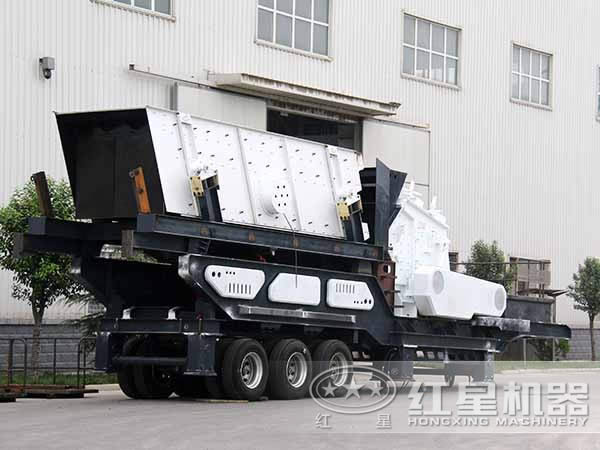 輪胎式移動篩分站 輪胎式移動篩分站
