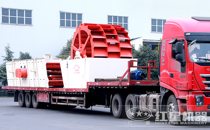 輪斗洗砂機(jī)發(fā)貨 輪斗洗砂機(jī)發(fā)貨