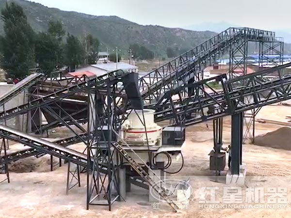HVI新型沖擊式制砂機生產現場 HVI新型沖擊式制砂機生產現場
