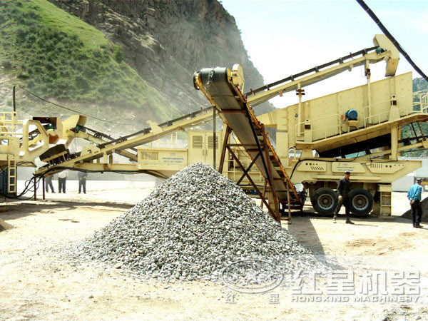 可移動碎石機現場 可移動碎石機現場