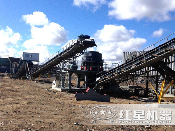 圓錐破碎機作業現場 圓錐破碎機作業現場