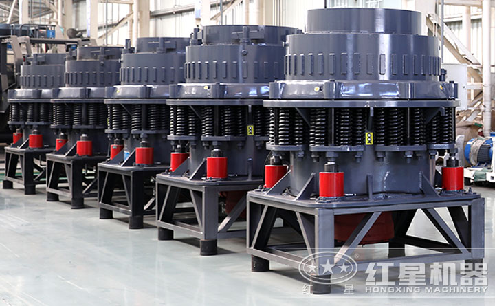 高能型液壓圓錐破碎機車間 高能型液壓圓錐破碎機車間