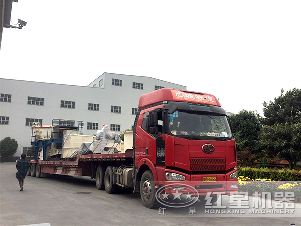 發(fā)往廣西的制砂設備 發(fā)往廣西的制砂設備