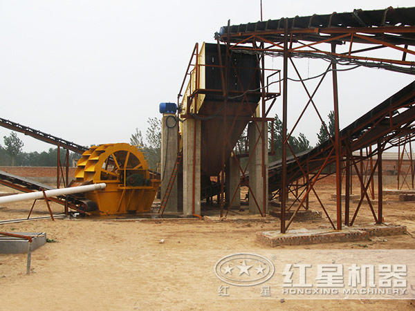 環保水洗沙設備客戶現場 環保水洗沙設備客戶現場