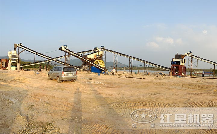 河卵石制砂生產(chǎn)線 河卵石制砂生產(chǎn)線