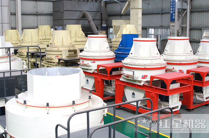 小型制砂機(jī)生產(chǎn)車間 小型制砂機(jī)生產(chǎn)車間