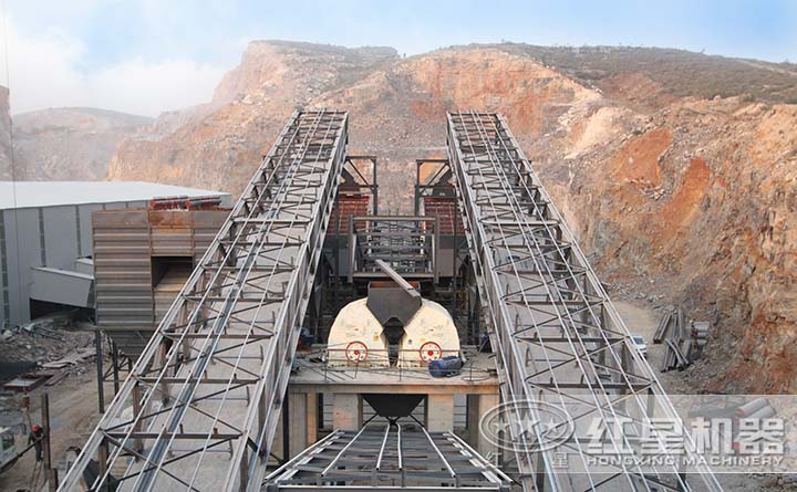 錘式破碎機客戶現場 錘式破碎機客戶現場