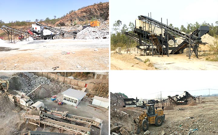 移動(dòng)礦山破碎設(shè)備作業(yè)現(xiàn)場(chǎng) 移動(dòng)礦山破碎設(shè)備作業(yè)現(xiàn)場(chǎng)