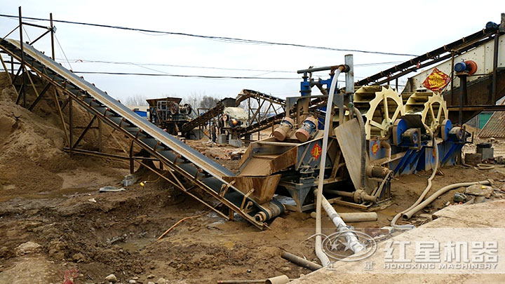 洗沙、細(xì)沙回收現(xiàn)場 洗沙、細(xì)沙回收現(xiàn)場