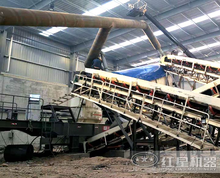 移動破碎生產線 移動破碎生產線