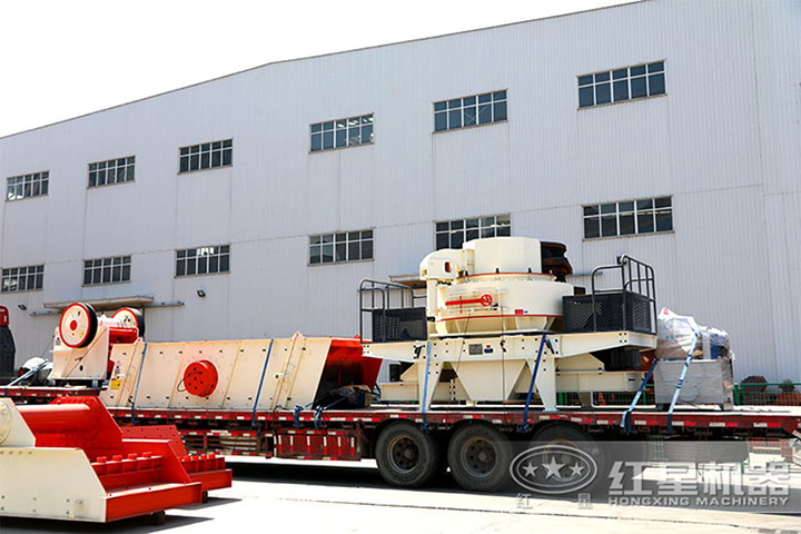 人造沙機器發貨現場 人造沙機器發貨現場