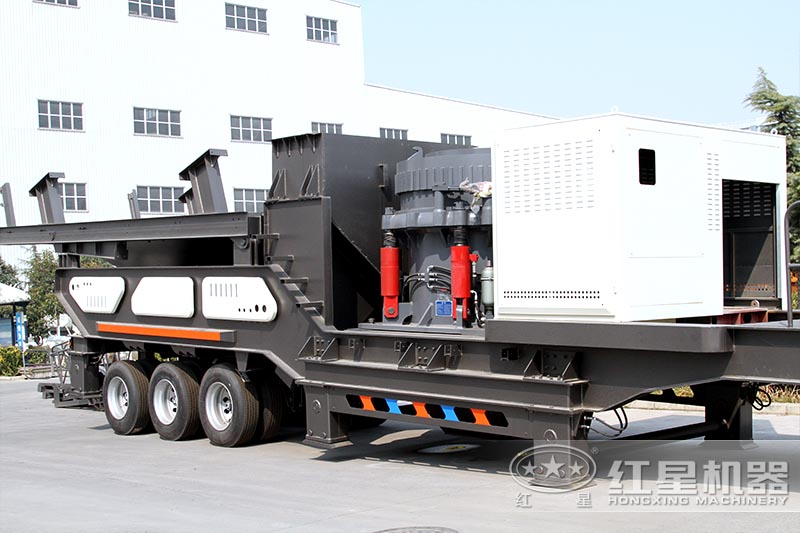 時產40噸簡易式移動圓錐破 時產40噸簡易式移動圓錐破