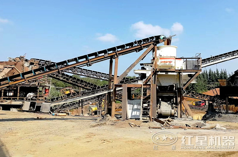 鵝卵石磨砂機現(xiàn)場 鵝卵石磨砂機現(xiàn)場