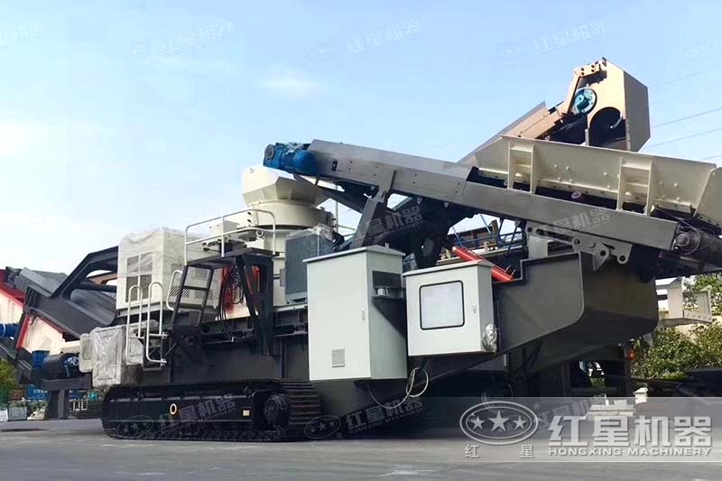 紅星移動式破碎機設備實拍 紅星移動式破碎機設備實拍
