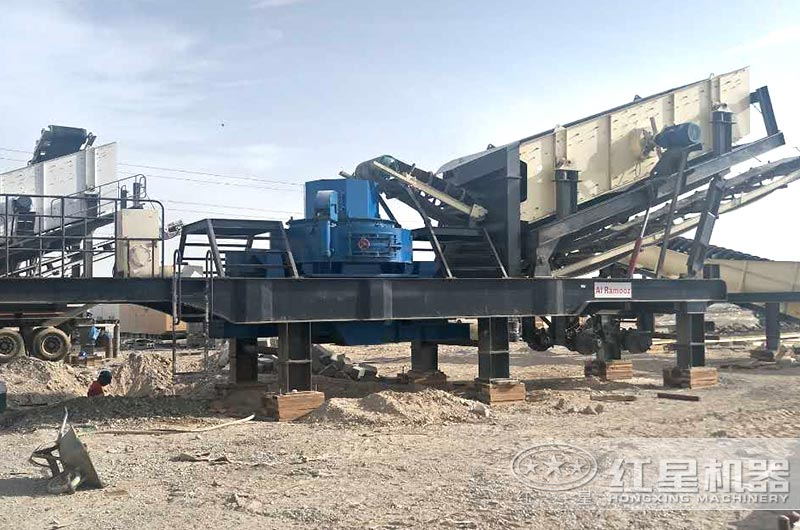 移動制砂機生產現場 移動制砂機生產現場