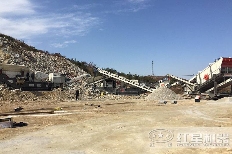 制砂現場 制砂現場