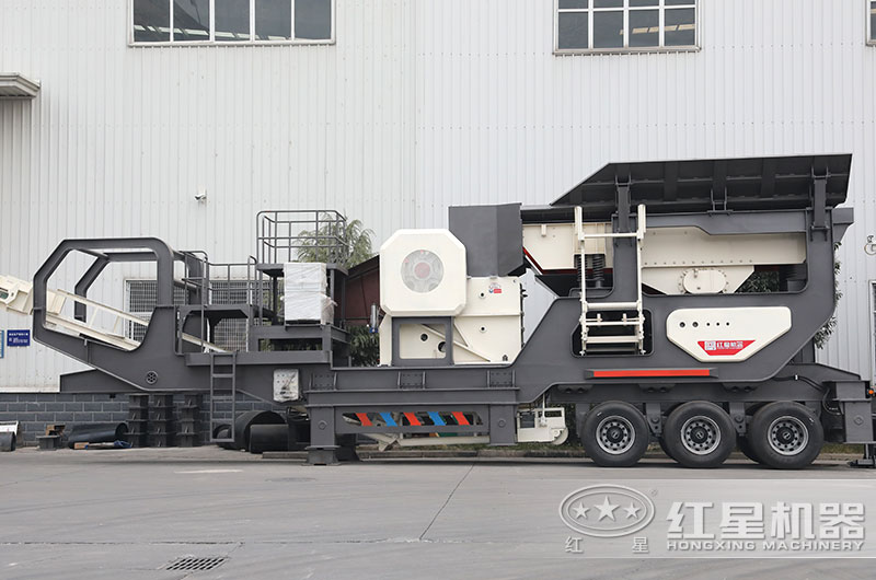 輪胎式建筑垃圾破碎機 輪胎式建筑垃圾破碎機