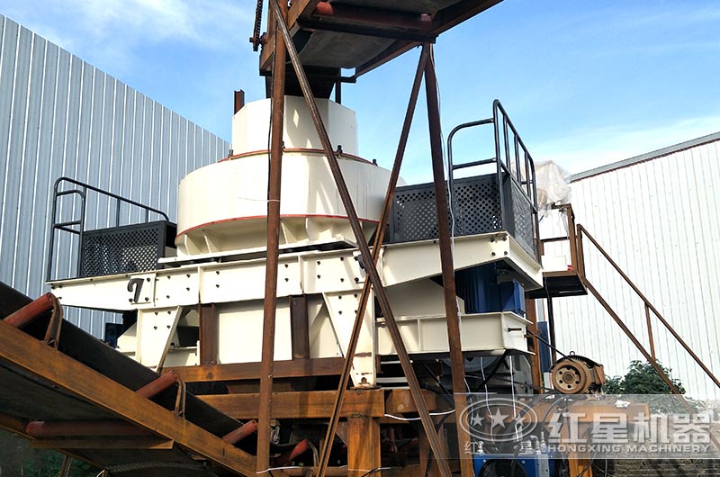 沖擊式制砂機生產現場 沖擊式制砂機生產現場