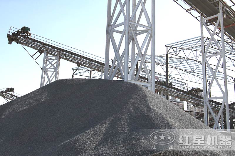 制砂生產現場 制砂生產現場
