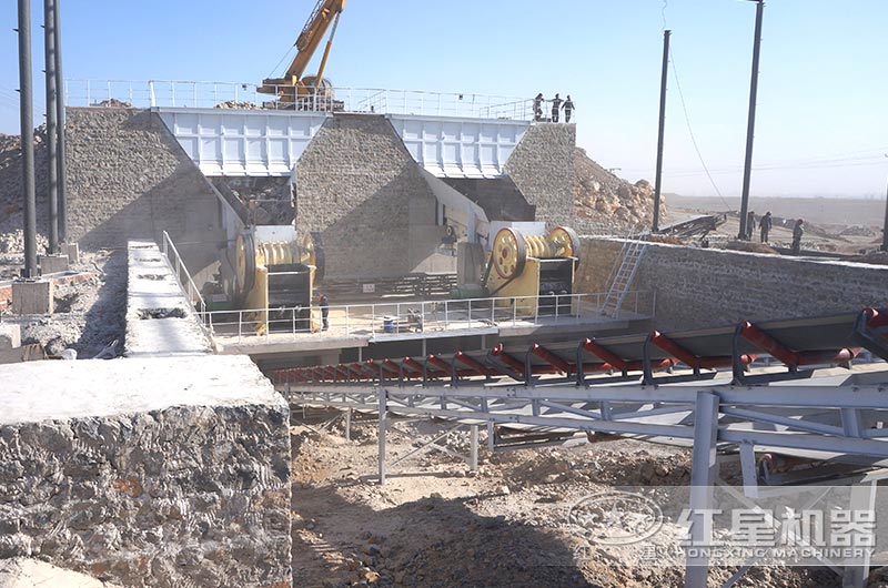 破碎生產現場 破碎生產現場