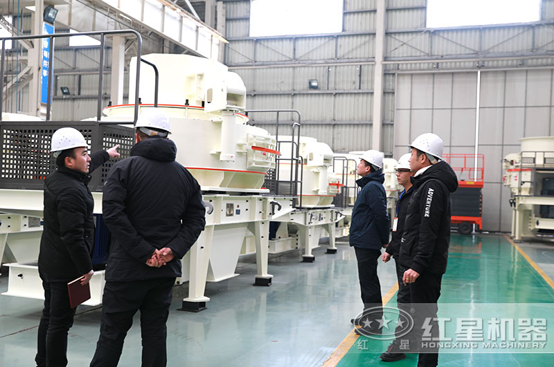 紅星機器制砂機生產車間 紅星機器制砂機生產車間