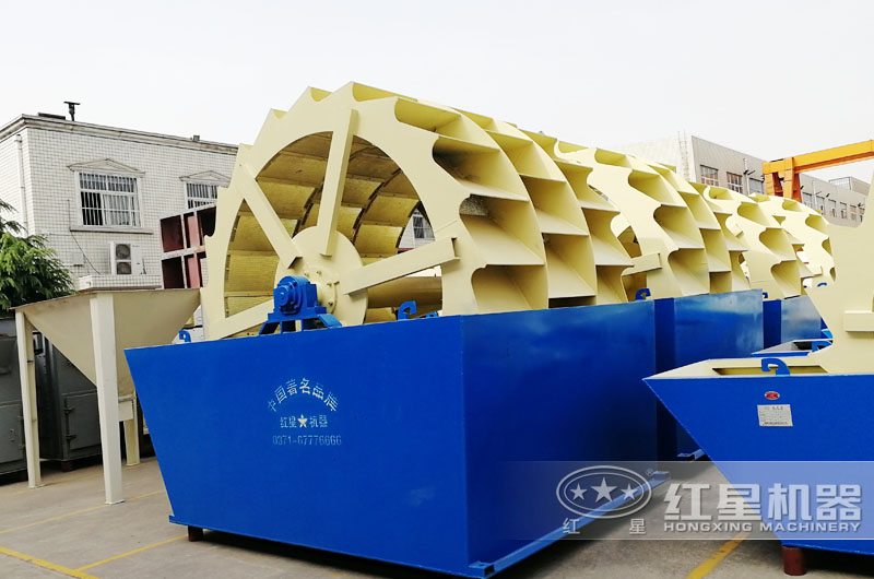 輪斗式洗砂機 輪斗式洗砂機
