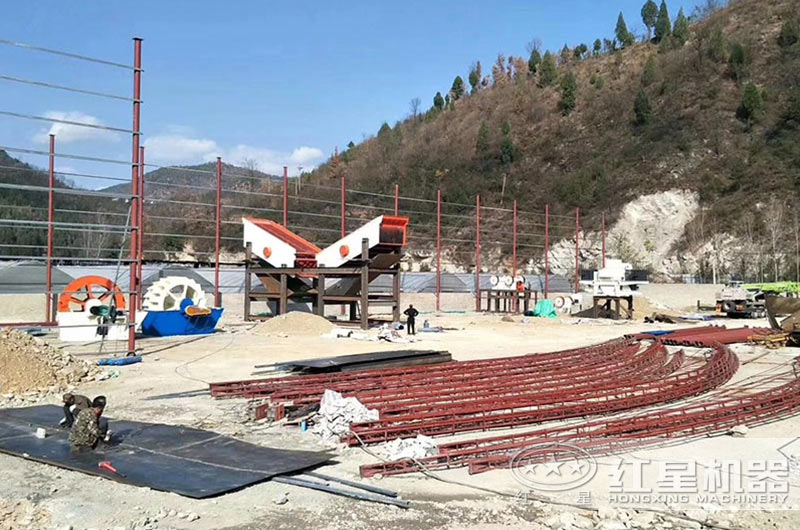 濕法制砂安裝客戶現場 濕法制砂安裝客戶現場